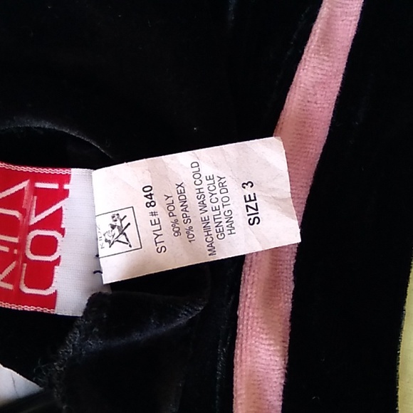 Cozi kidz maxi dress size 3 velour collared dress with colorful stripes - Picture 6 of 6